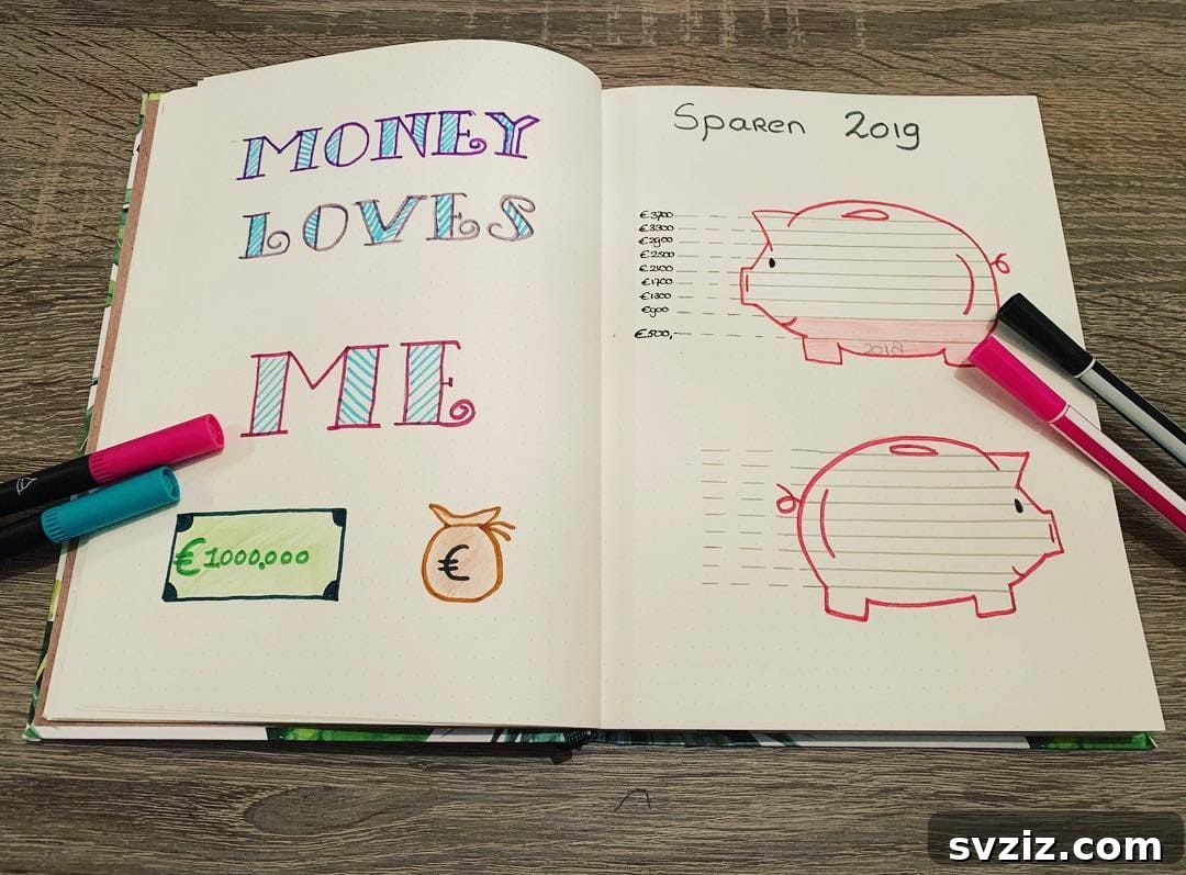 Money Loves Me Affirmation Journal