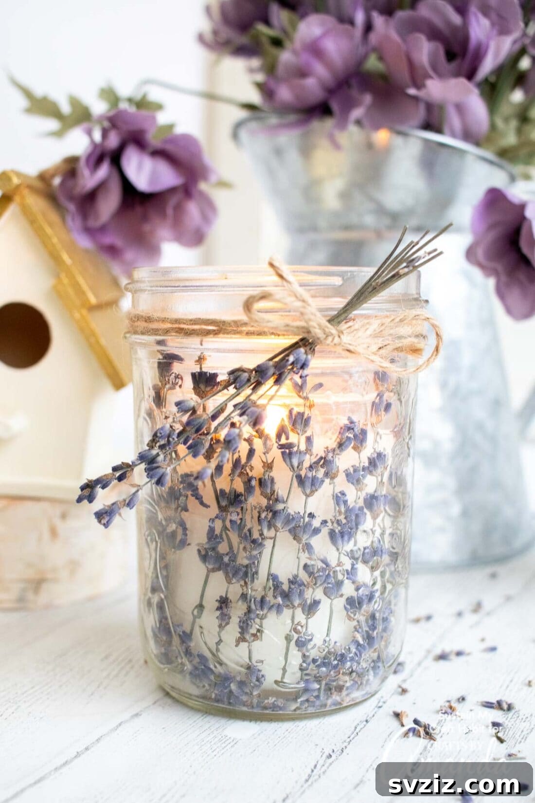 Lavender Candles