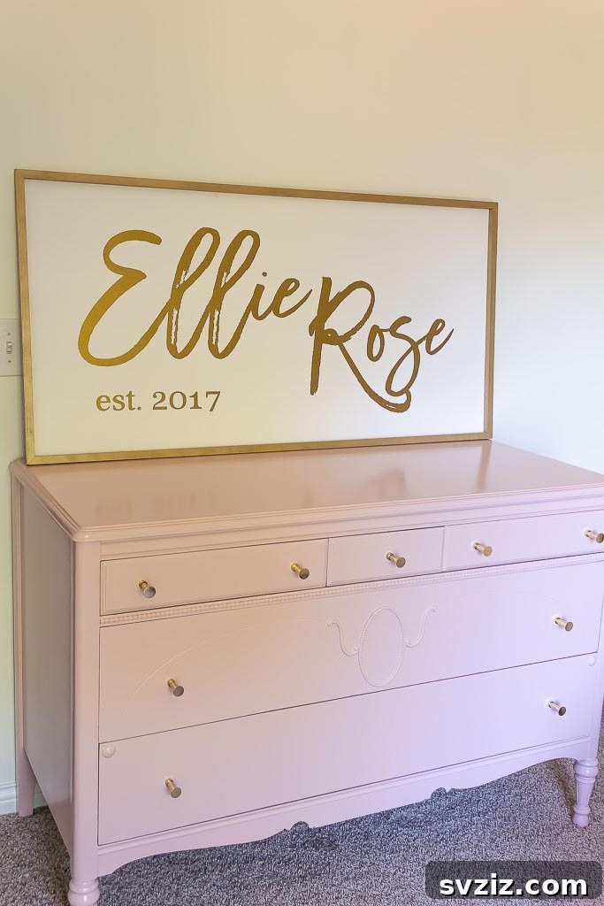 Pink Dresser