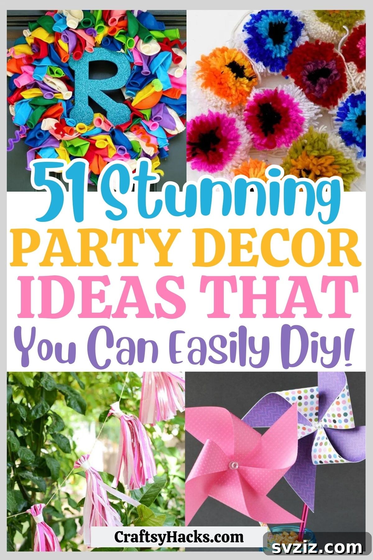 Effortless Elegance: 51 DIY Party Decor Ideas 2 Creative DIY Party Decorations Ideas for Any Occasion