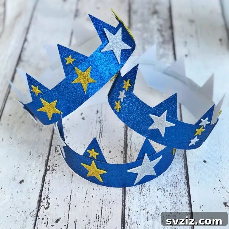 Effortless Elegance: 51 DIY Party Decor Ideas 27 Festive DIY Party Crowns for Celebrations