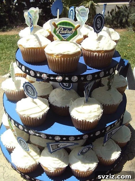 Effortless Elegance: 51 DIY Party Decor Ideas 4 Homemade Cupcake Stand for Party Displays