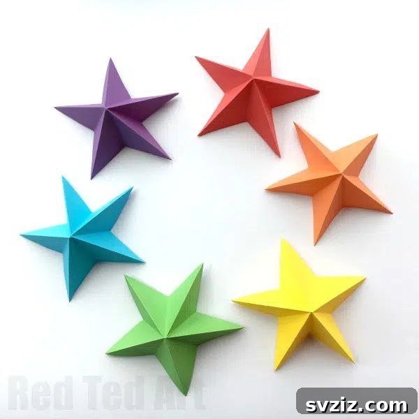 Effortless Elegance: 51 DIY Party Decor Ideas 47 Intricate DIY 3D Paper Stars for Decor