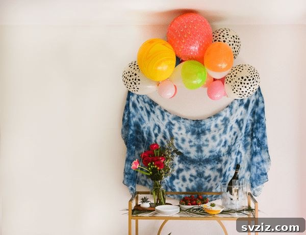 Effortless Elegance: 51 DIY Party Decor Ideas 52 Whimsical DIY Balloon Chandelier for Parties