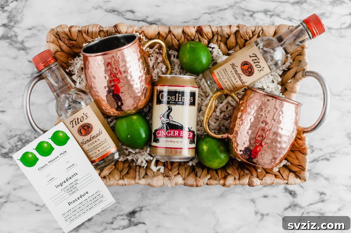 51 Heartfelt DIY Gifts for Their New Beginning 18 DIY Moscow Mule Cocktail Kit