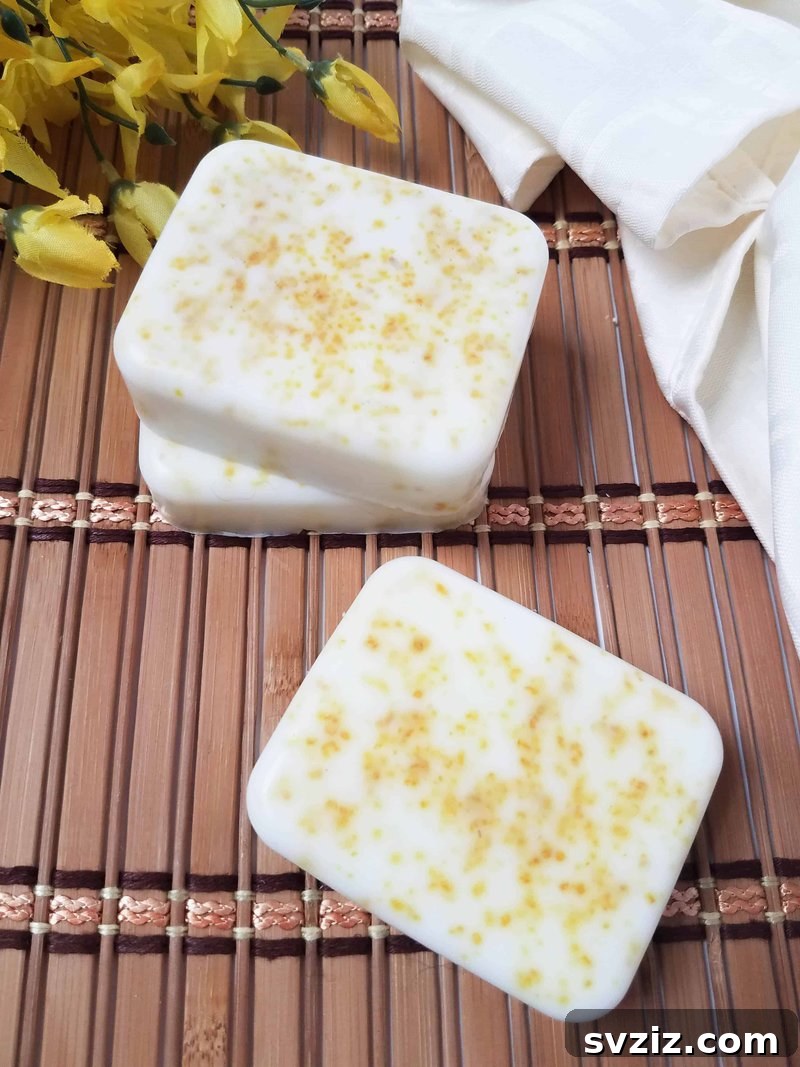 51 Heartfelt DIY Gifts for Their New Beginning 36 Homemade Lemon Soap bars for natural freshness