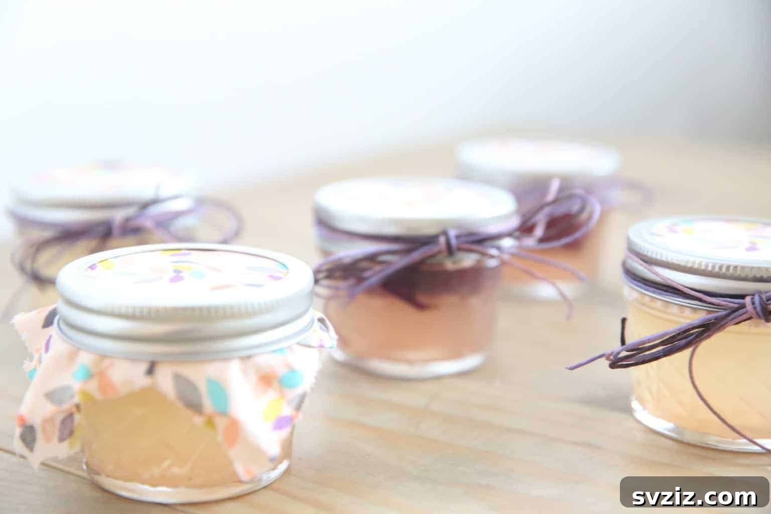 51 Heartfelt DIY Gifts for Their New Beginning 49 Homemade Gel Air Freshener with essential oils