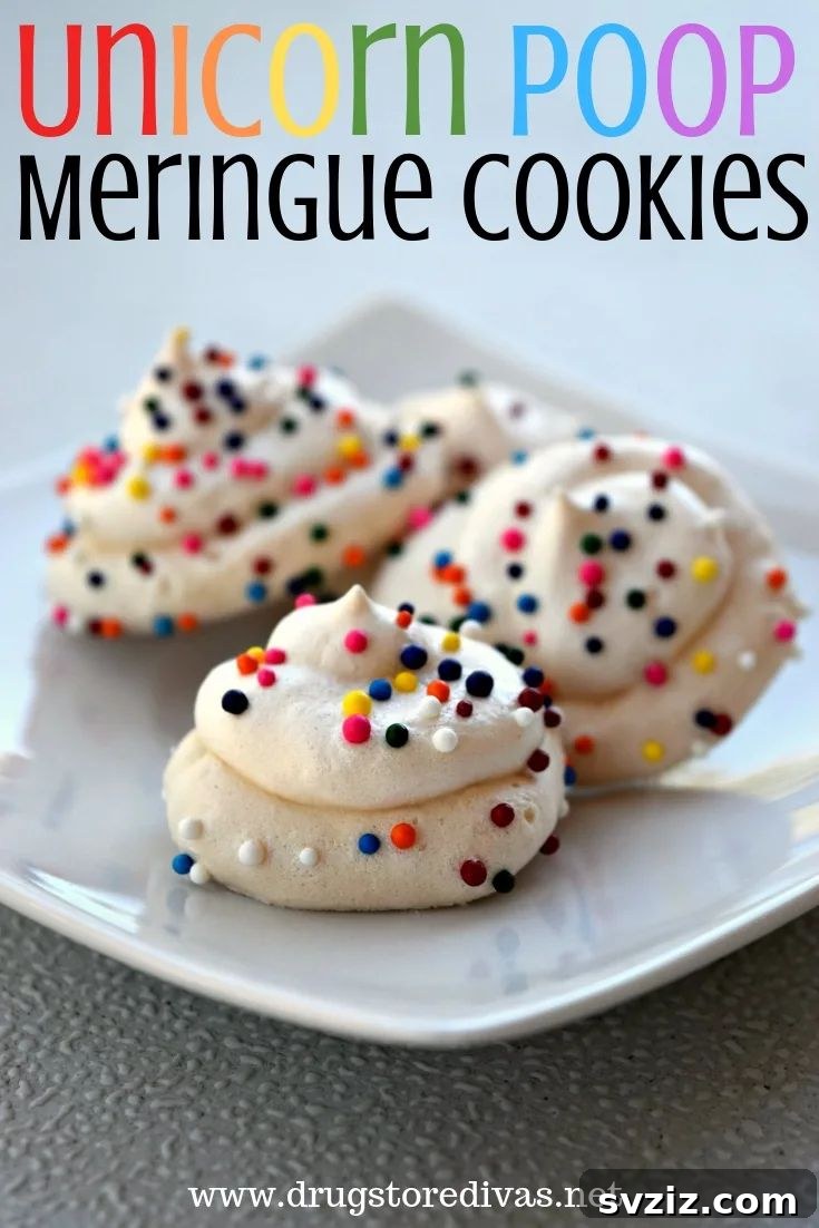 Colorful Unicorn Cookies