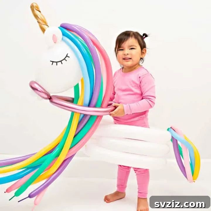 Unicorn Balloon Costume