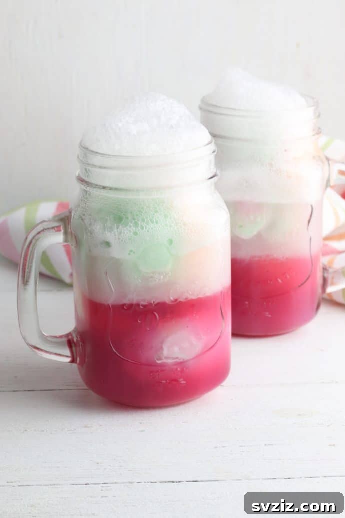 Unicorn Sherbet Float