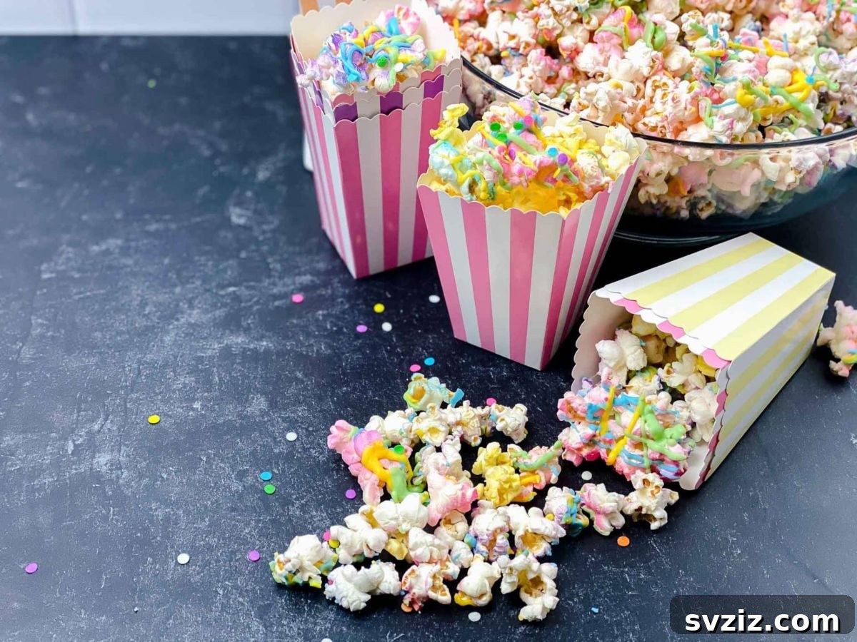 Unicorn Candy Popcorn