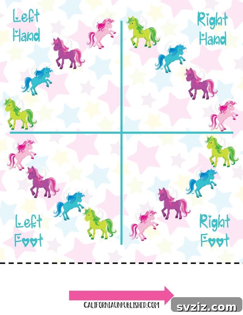 Printable Unicorn Games