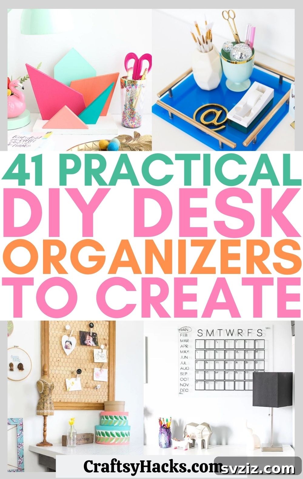 Unlock Your Productivity: Clever DIY Desk Organization 2 diy desk organizers