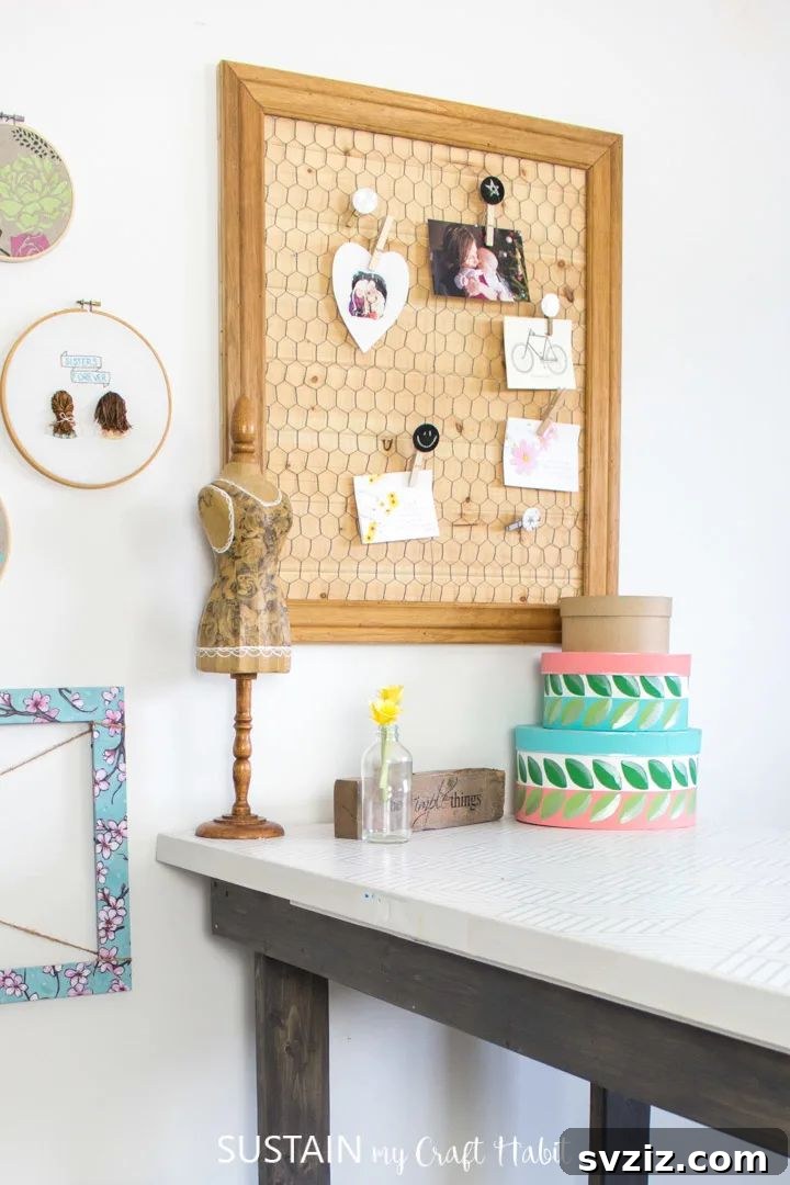 Unlock Your Productivity: Clever DIY Desk Organization 12 Memo Board