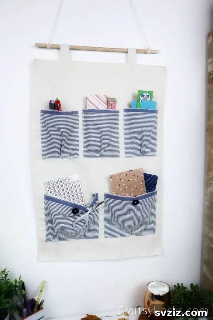 Unlock Your Productivity: Clever DIY Desk Organization 13 Hanging Organizer