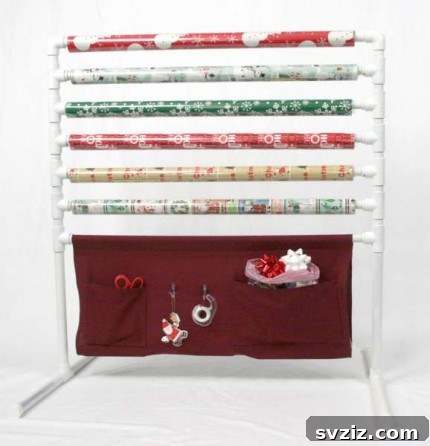 Unlock Your Productivity: Clever DIY Desk Organization 14 Gift Wrapping Organizer Station