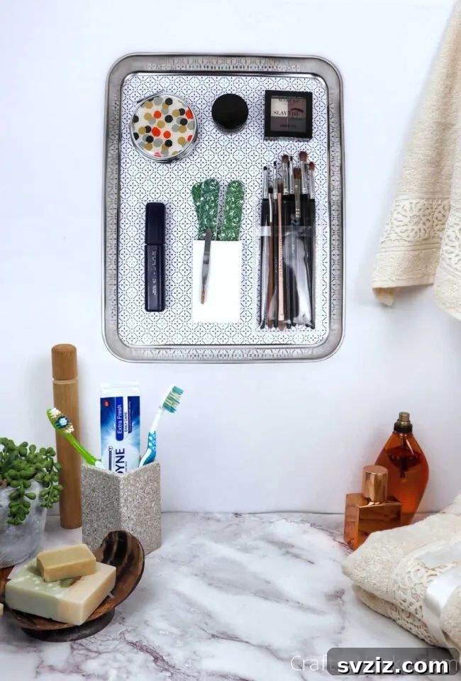Unlock Your Productivity: Clever DIY Desk Organization 9 Magnetic Organizer