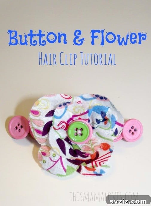Fabric Flower Craft