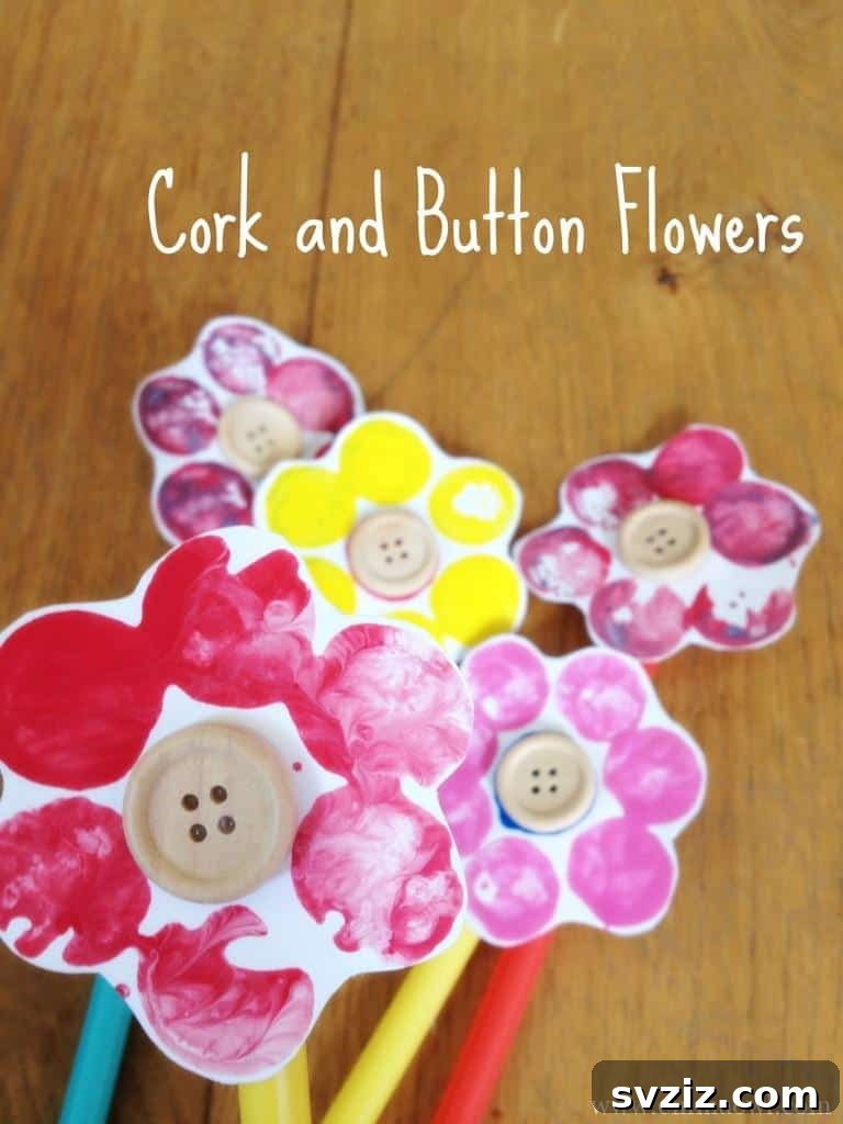 Button Flowers