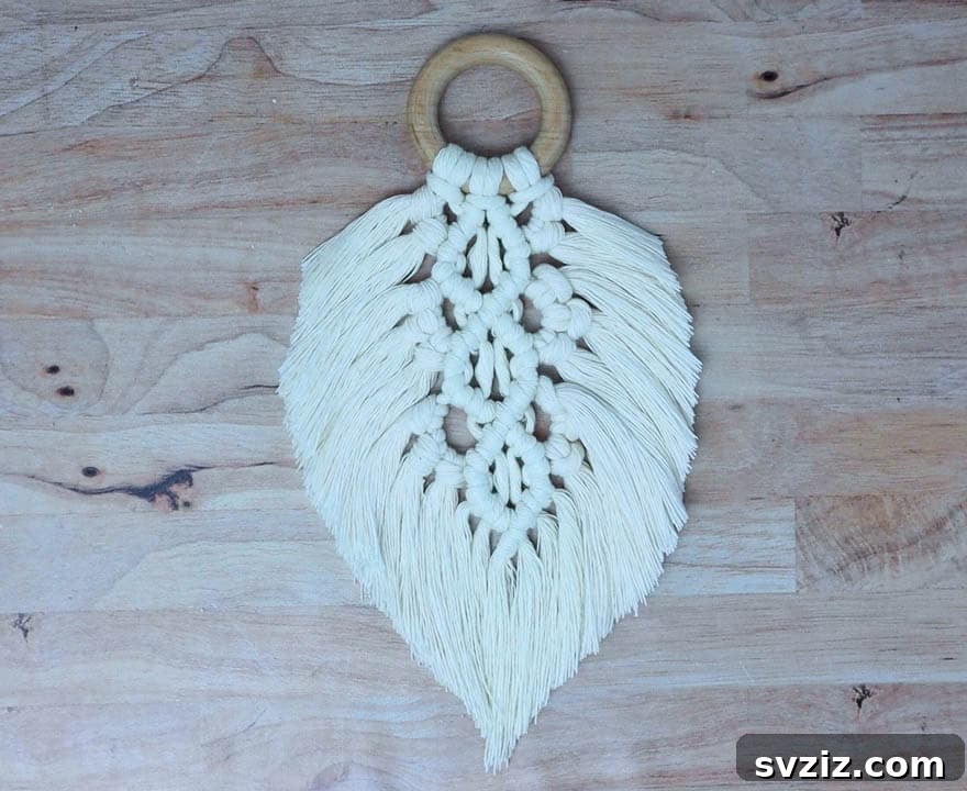 21 Macrame Projects: A Beginner's DIY Guide 12 Macrame Feathers