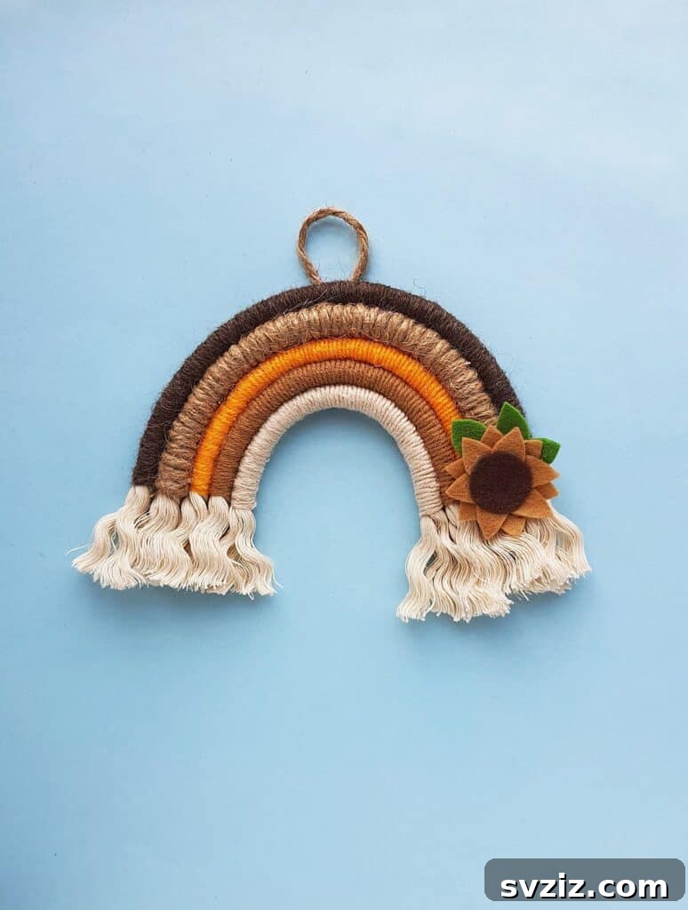 21 Macrame Projects: A Beginner's DIY Guide 20 Macrame Rainbow wall decor
