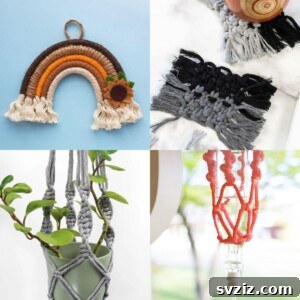 DIY macrame projects