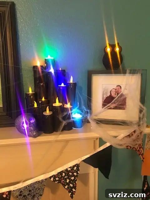 Fake Halloween Candles