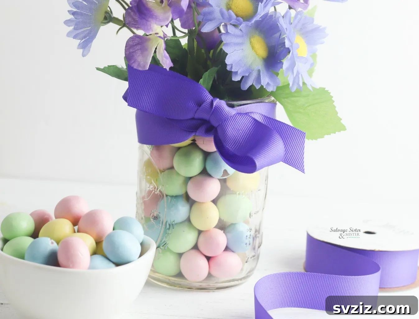 Easter Candy Vase