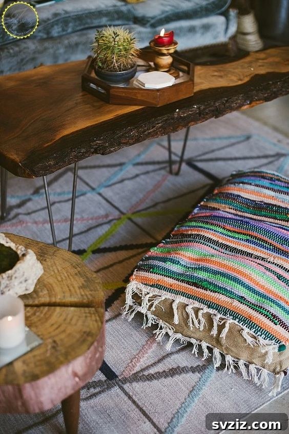 DIY Floor Pillows using Dollar Tree rugs for cozy seating