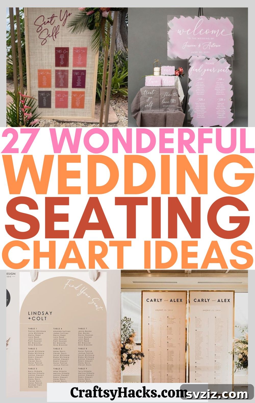 Unique Wedding Seating Chart Concepts 2 wedding seating chart ideas