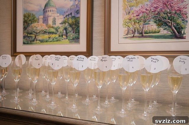 Unique Wedding Seating Chart Concepts 15 Champagne Escorts to Seats