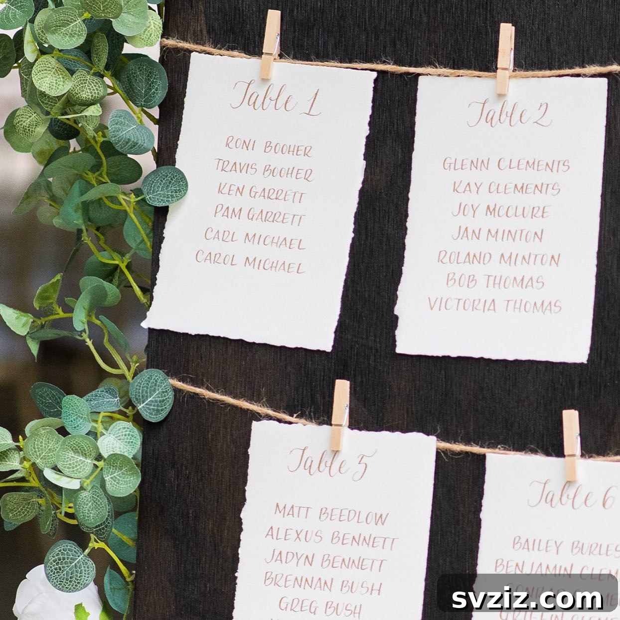 Unique Wedding Seating Chart Concepts 22 Printed on Handmade Paper