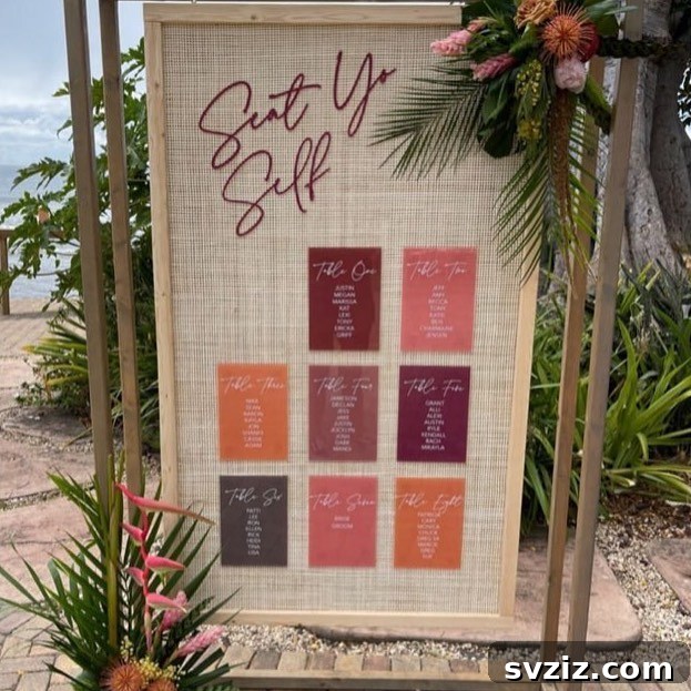 Unique Wedding Seating Chart Concepts 26 Jute or Burlap Backdrop