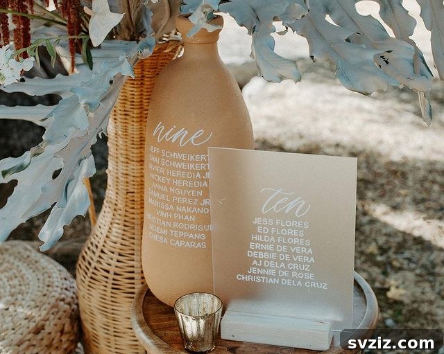 Unique Wedding Seating Chart Concepts 28 Earthy and Bohemian Display