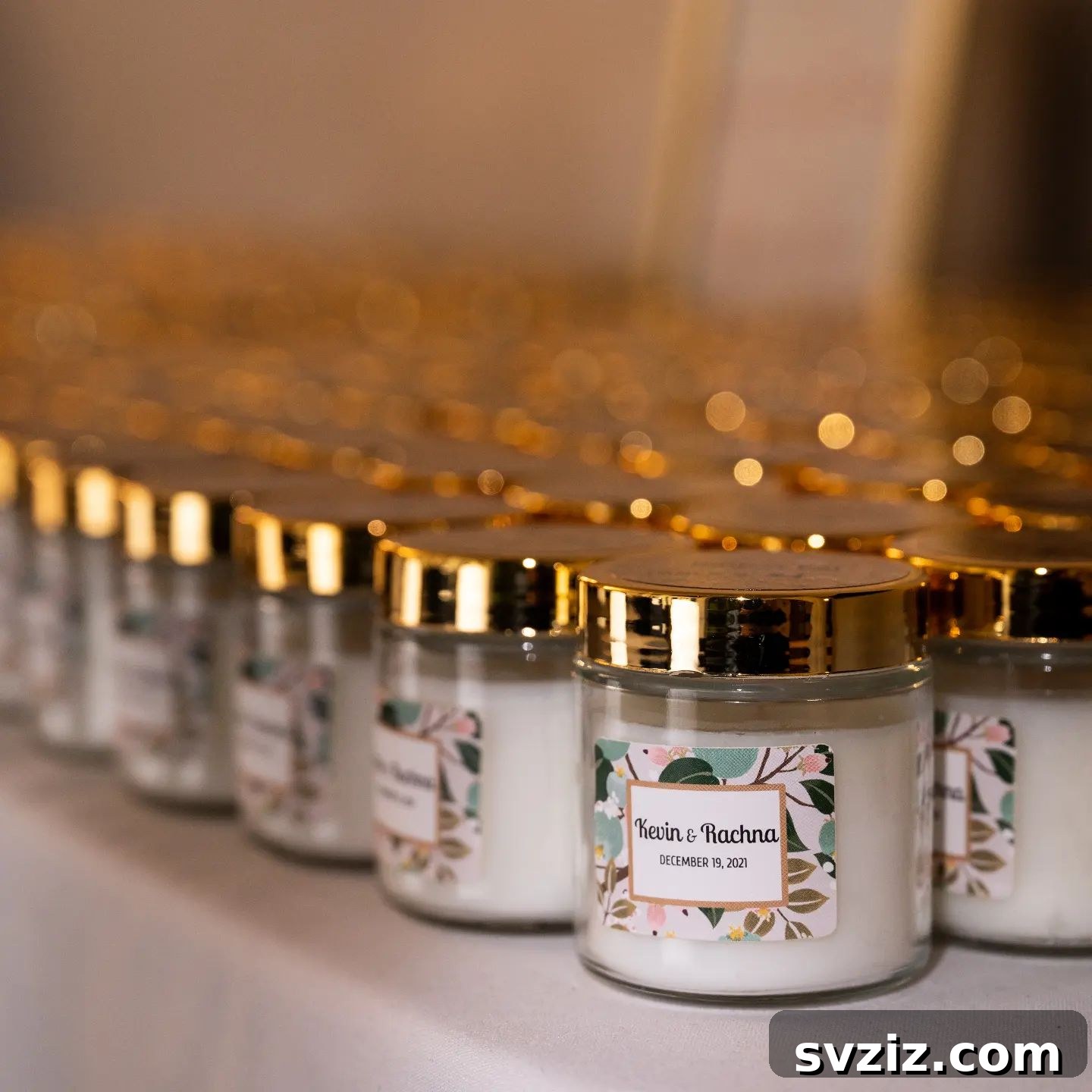 Unique Wedding Seating Chart Concepts 10 Scented Candle Wedding Favors