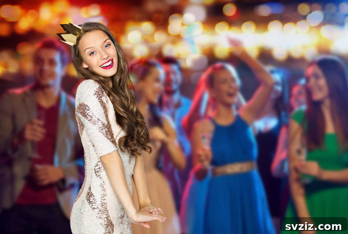 Teens dancing at a party