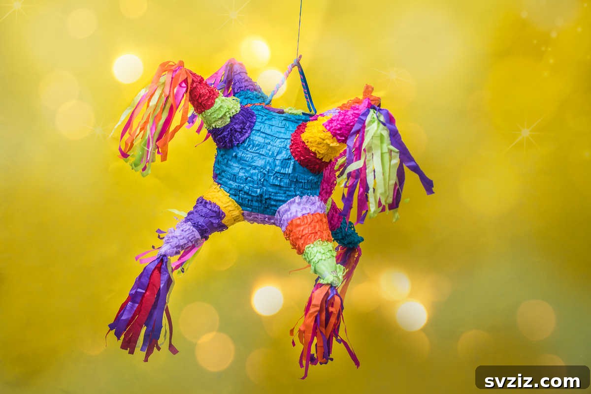 21 Whimsical Indoor Games for Toddler Birthday Bashes 9 Children eagerly waiting for the piñata to break.