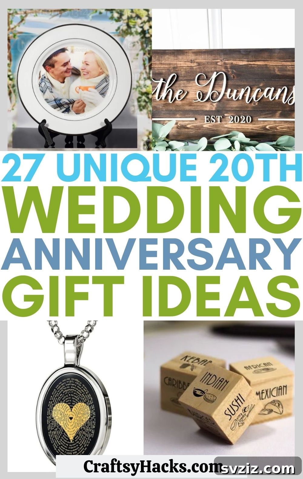 Celebrate Two Decades 27 Unique Wedding Anniversary Gifts 2 20th wedding anniversary gifts