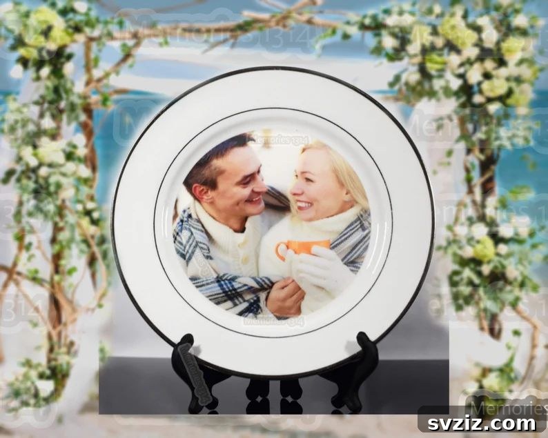Celebrate Two Decades 27 Unique Wedding Anniversary Gifts 25 Decorative Personalized Plate