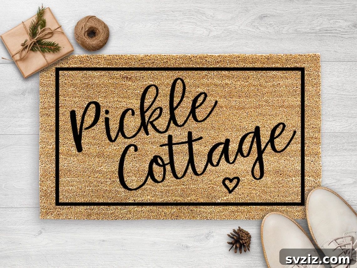 31 Quick Wedding Gifts Newlyweds Will Cherish 18 Personalised Doormat