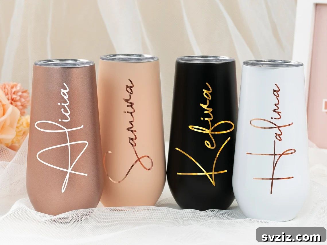 31 Quick Wedding Gifts Newlyweds Will Cherish 24 Champagne Tumbler