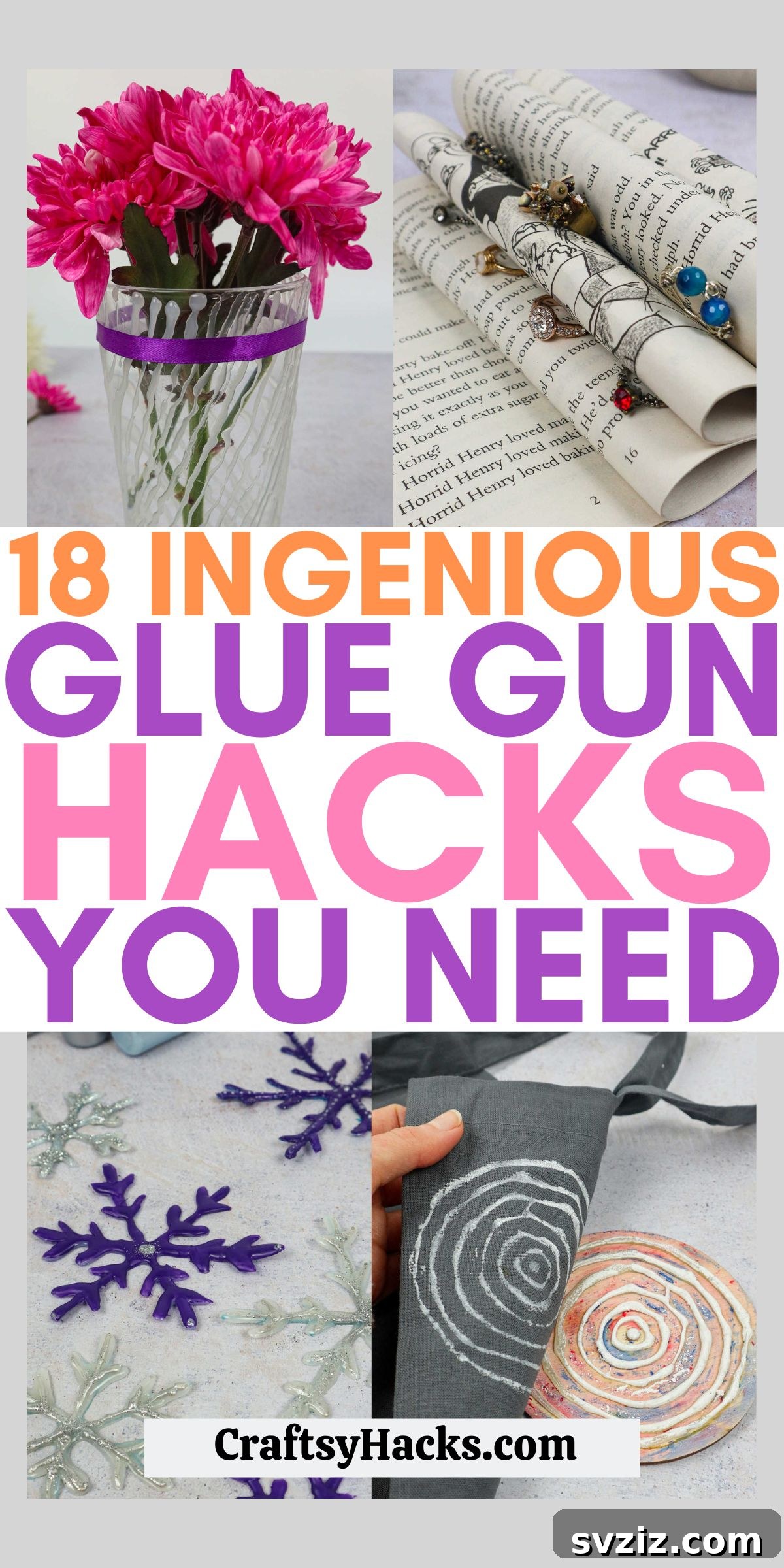 Hot Glue Gun Hacks for Home and Crafts