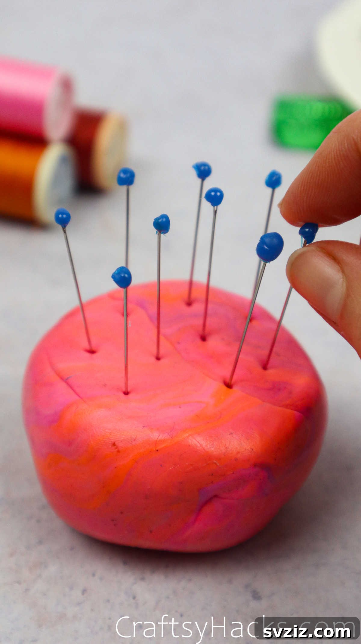 Hot Glue Grip Enhancement for Needles