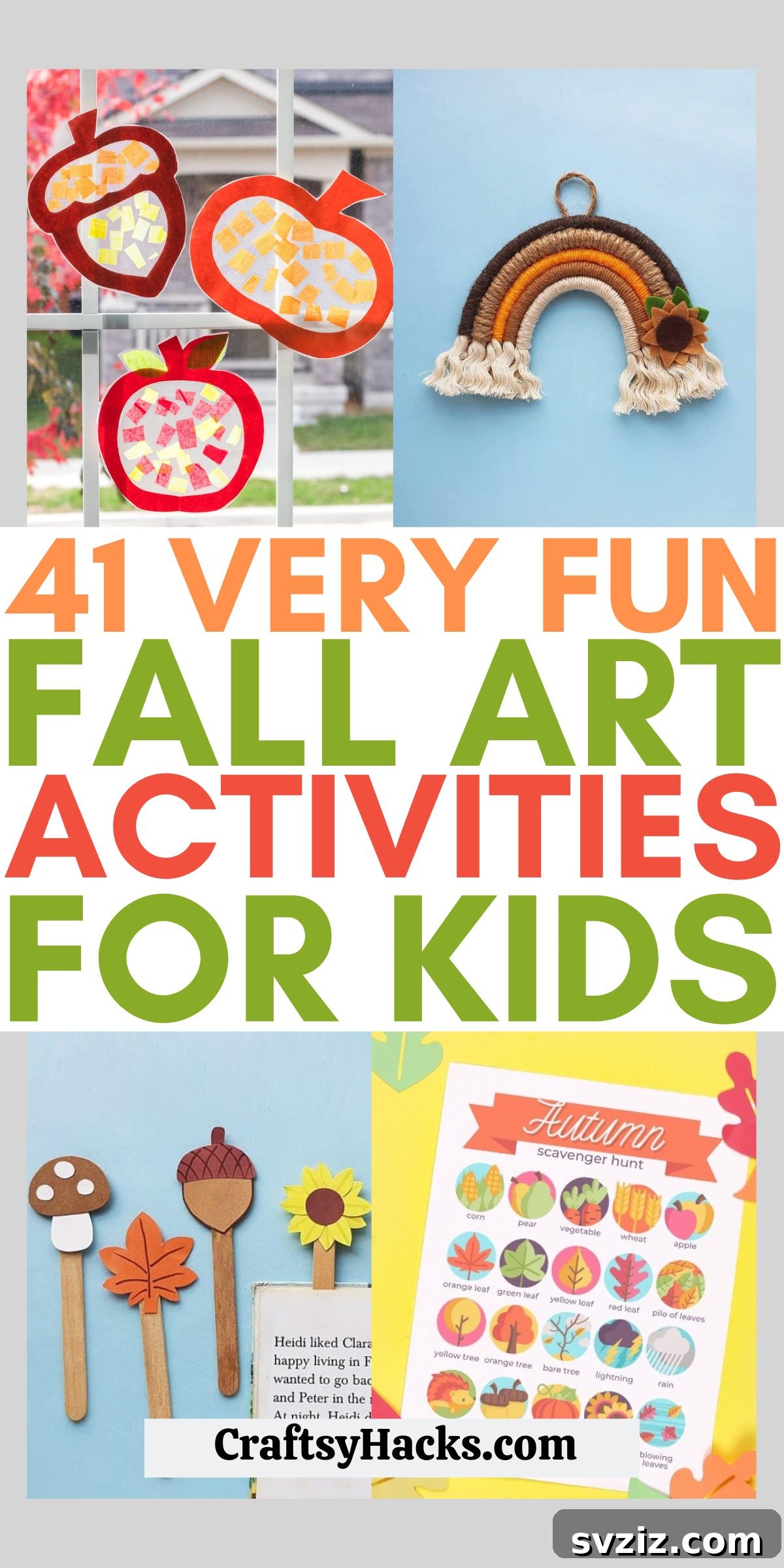 fall art activities for kids