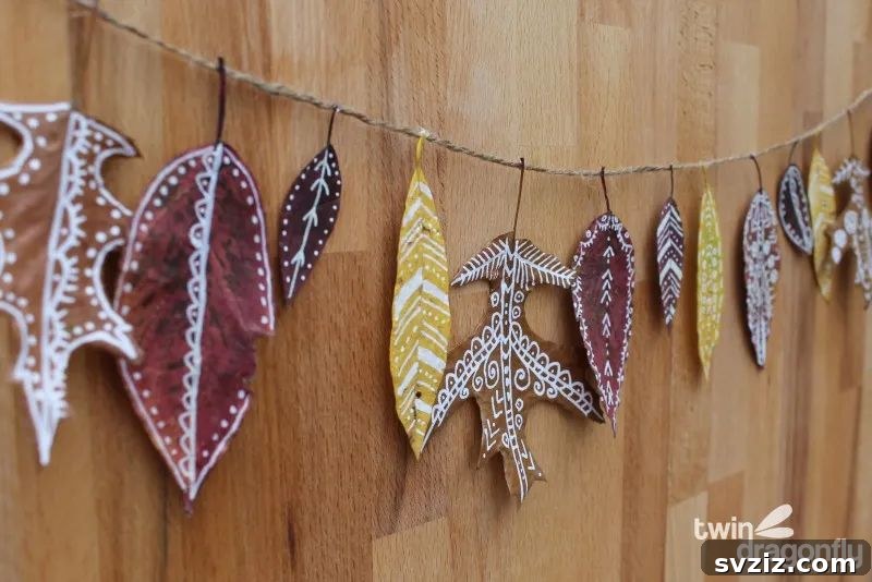 Fall Leaf Garland