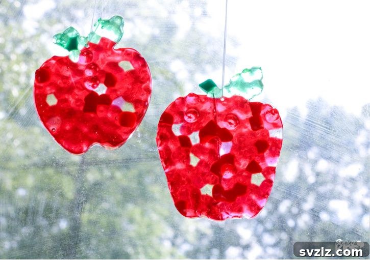 Apple Suncatcher