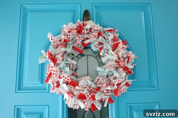Rag Wreath