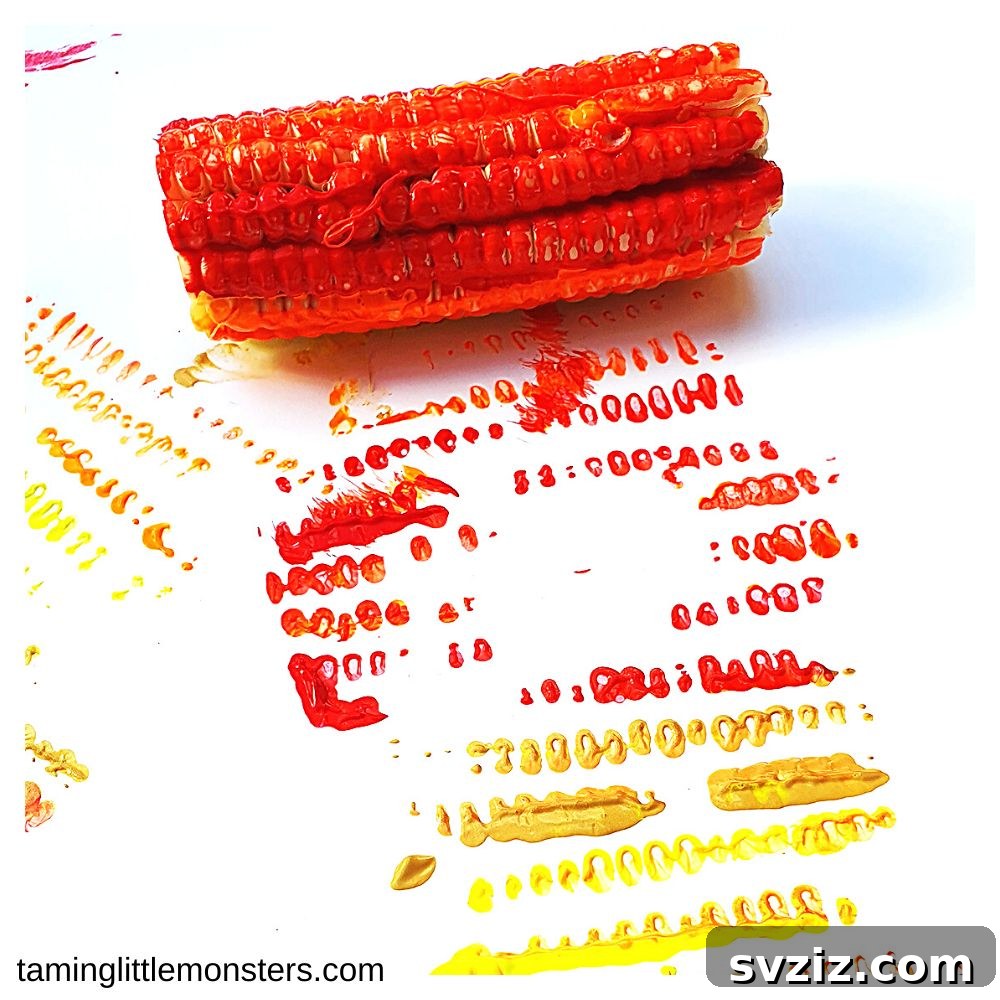 Corn Painting