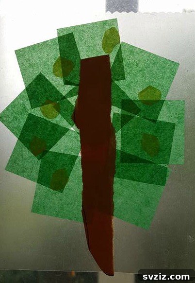 Apple Tree Window Cling