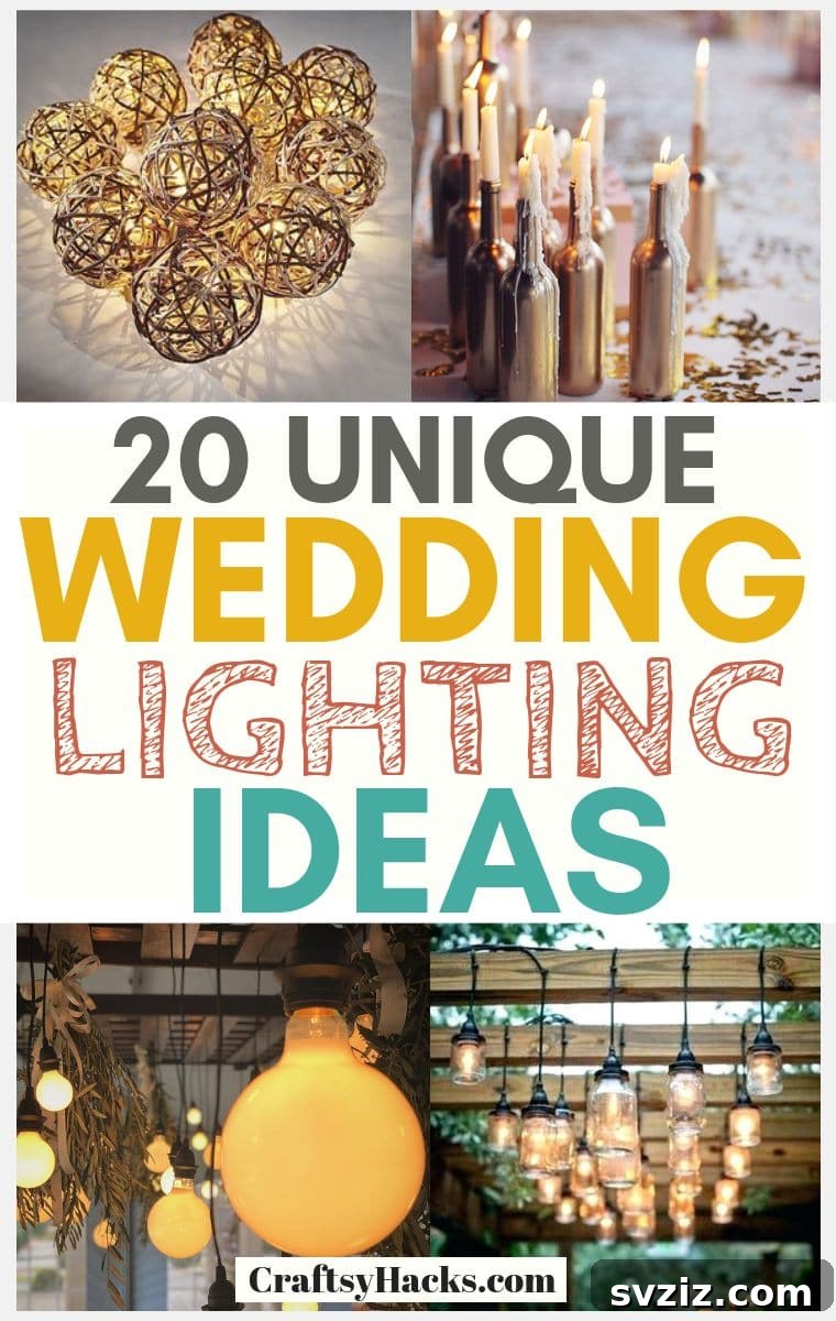 Budget-friendly wedding lighting ideas for a stunning celebration